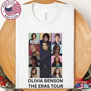 Olivia Benson Eras Tour Shirt Law And Order Movie   Classic